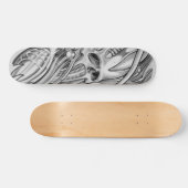 bioschedel 2 RITON-TATTOO Skateboard (Horizontaal)