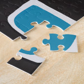 Bioscoop 3D-bril: naadloos patroon Legpuzzel (Zijkant)