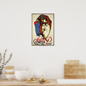 bioscoop Art Deco Repro. Afdrukken Poster (Keuken)