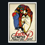 bioscoop Art Deco Repro. Afdrukken Poster<br><div class="desc">Zürich, Specks Cinema, House du Pont. Zeer zeldzaam Art deco poster, ca 1913, door Otto Baumberger voor de "Specks Cinema" in Zürich. Dit product (van klein tot maximaal formaat) wordt gereproduceerd door middel van een publicatie, advertentie of druk. Het afbeelding is gereinigd, digitaal verbeterd en gerestaureerd waar nodig. Perfect voor...</div>