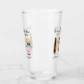 Bioscoop Concessie Stand Hotdog Popcorn Pint Glas (Links)