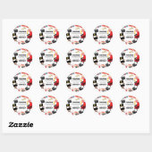 Bioscoop Film Nacht Stickers (Vel)