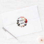 Bioscoop Film Nacht Stickers (Envelop)