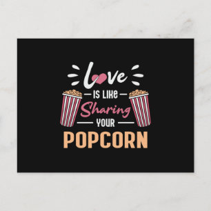 Bioscoop Film Popcorn Day Snack Pop Film Cadeau Id Briefkaart