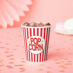 Bioscoop Popcorn Emmer Films Feest Papieren Bekers