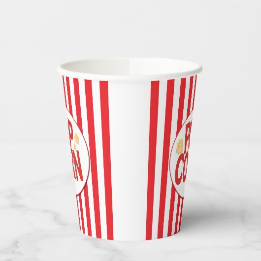Bioscoop Popcorn Emmer Films Feest Papieren Bekers (Links)