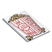 bioscoop popcorn notitieboek (Rechterzijde)