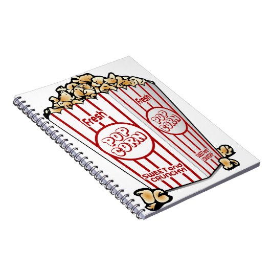 bioscoop popcorn notitieboek (Rechterzijde)