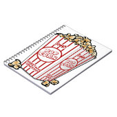 bioscoop popcorn notitieboek (Linkerzijde)