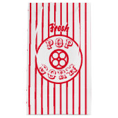 bioscoop Popcorn Sjabloon Klein Cadeauzakje (Voorkant)
