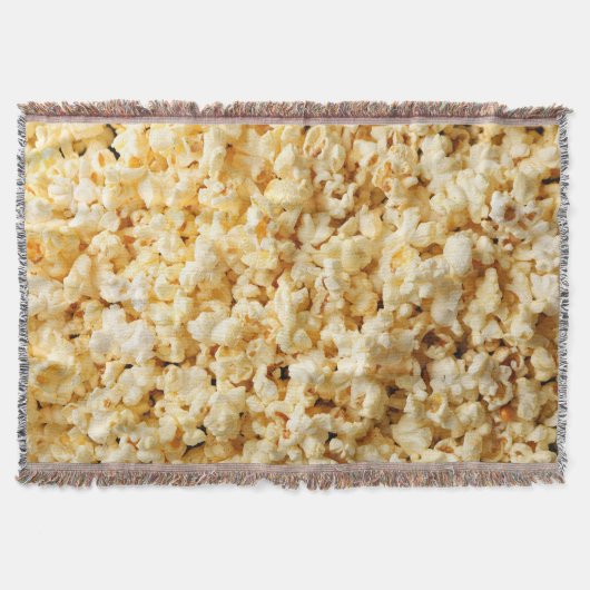 Bioscoop Popcorn volledige achtergrond. Deken (Voorkant)