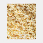 Bioscoop Popcorn volledige achtergrond. Fleece Deken (Voorkant)