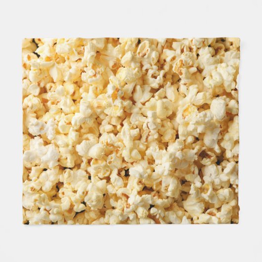 Bioscoop Popcorn volledige achtergrond. Fleece Deken (Voorkant (Horizontaal))