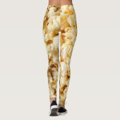 Bioscoop Popcorn volledige achtergrond. Leggings (Achterkant)