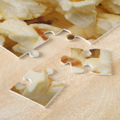 Bioscoop Popcorn volledige achtergrond. Legpuzzel (Zijkant)