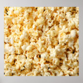 Bioscoop Popcorn volledige achtergrond. Poster (Voorkant)