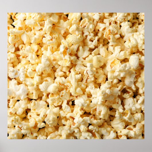 Bioscoop Popcorn volledige achtergrond. Poster (Voorkant)