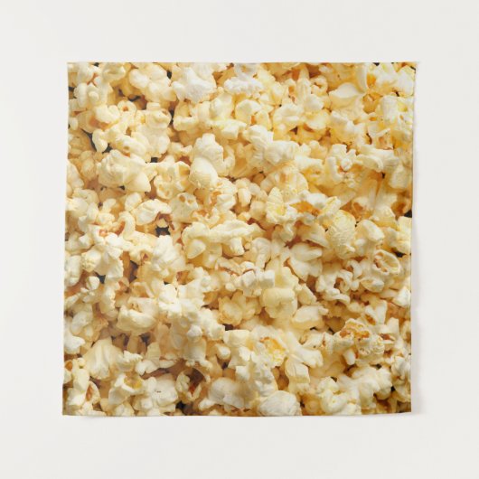 Bioscoop Popcorn volledige achtergrond. Wandkleed (Voorkant (horizontaal))