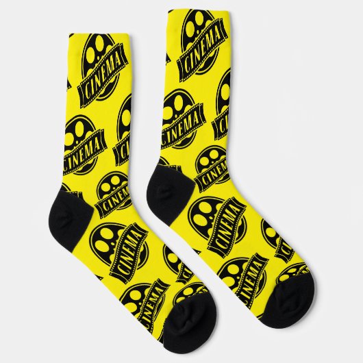 *BIOSCOOP* Reel & Logo Sokken (Rechts)