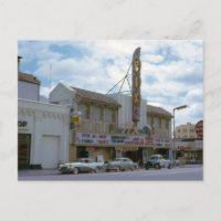 Bioscoop Vintage Cars Cinema Briefkaarten