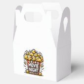 Bioscoopavond Plezierige Speelse Popcorn Bedankdoosjes (Geopend)