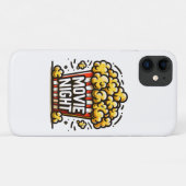 Bioscoopavond Plezierige Speelse Popcorn Case-Mate iPhone Case (Achterkant (horizontaal))