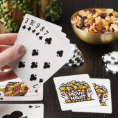 Bioscoopavond Plezierige Speelse Popcorn Pokerkaarten (Insitu)