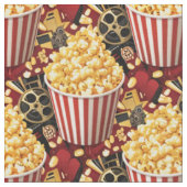 Bioscoopavond Popcorn Naadloos Stof (Close Up)