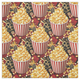 Bioscoopavond Popcorn Naadloos Stof