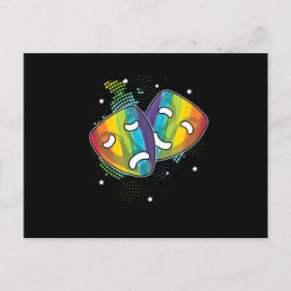 bioscoopbioscoopactor actrice regenboog LGBT G Briefkaart