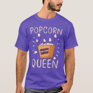 Bioscoopfilm kijken Cinema Popcorn Kijken binge vr T-shirt