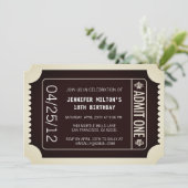 Bioscoopkaartje Kaart (Staand voorkant)