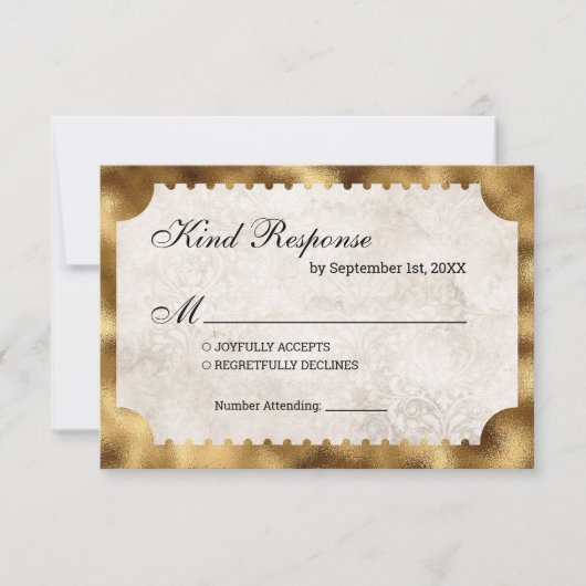  bioscoopkaartje voor theatervoorstelling RSVP (Voorkant)