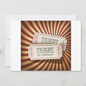 Bioscoopkaartjes Kaart (Voorkant)