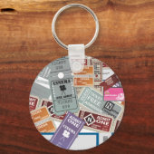 Bioscoopkaartjes Sleutelhanger (Voorkant)
