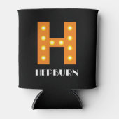 Bioscoopmarktkader letter aangepaste gloeilamp mon blikjeskoeler (Voorkant)