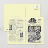 bioscoopnieuws! HONKY-TONK Briefkaart (Voorkant / Achterkant)