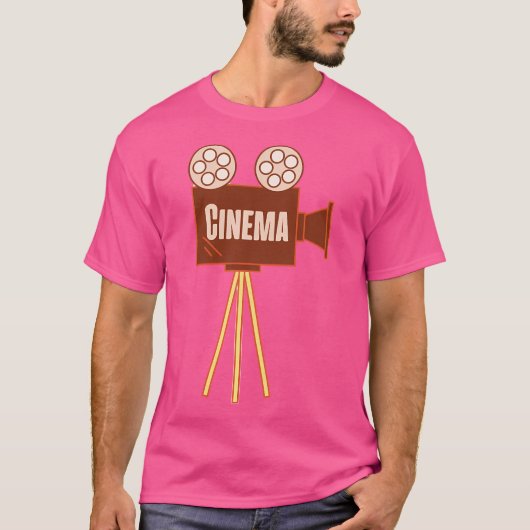 Bioscoopontwerp T-shirt (Voorkant)