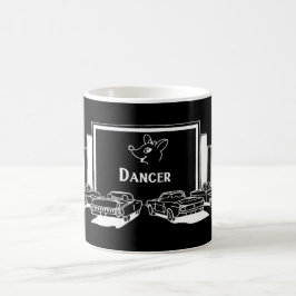 Bioscooprenner - danser koffiemok