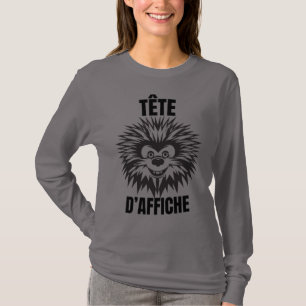 Bioscoopster - grappige en pluizige egel t-shirt