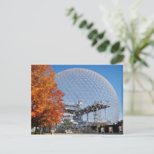 Biosfeer Montreal Briefkaart (Staand voorkant)