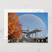 Biosfeer Montreal Briefkaart (Voorkant / Achterkant)