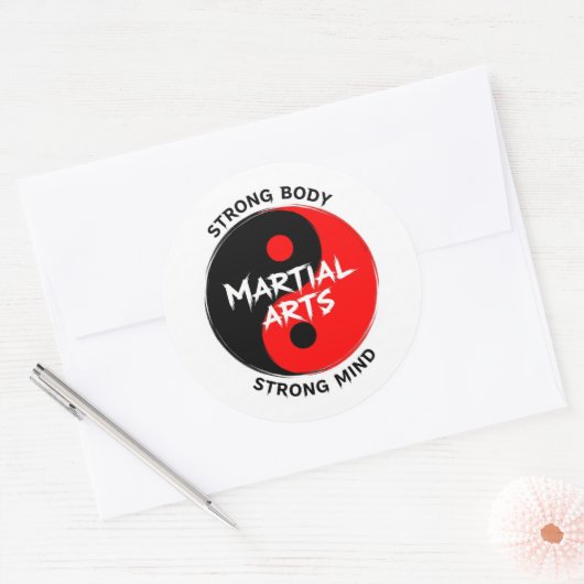 BIOSMAKLOK RONDE STICKER (Envelop)