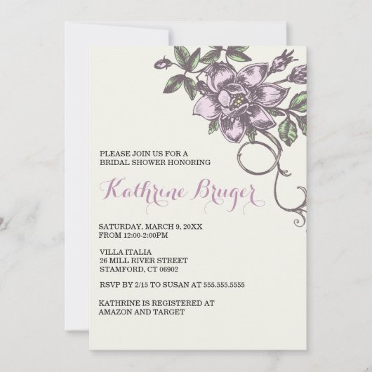  biotanisch Vrijgezellenfeest Kaart (Voorkant)