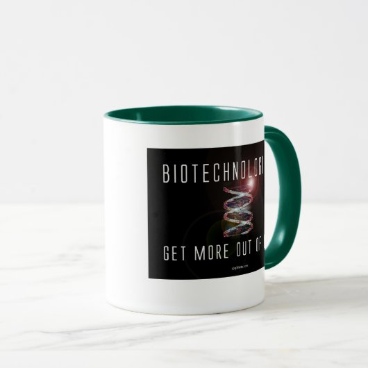 Biotechnologen halen meer uit het leven mok (Voorkant rechts)