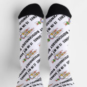 Biotechnologie bevindt zich in mijn genen DNA Repl Sokken (Top)