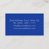 Biotechnologie / Biotechnologiste Chemist Laborato Visitekaartje (Achterkant)