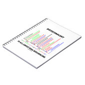 Biotechnologie draait allemaal om DNA-sequentie Notitieboek (Linkerzijde)