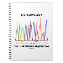 Biotechnologie draait allemaal om DNA-sequentie Notitieboek