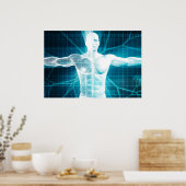 Biotechnologie of biotechnologie Biotechnologie Poster (Keuken)